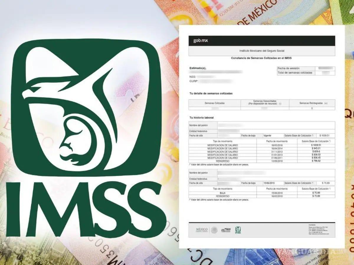 SEMANAS COTIZADAS  SERVICIO LUNES A DOMINGO 8 AM A 10 PM DETALLADAS