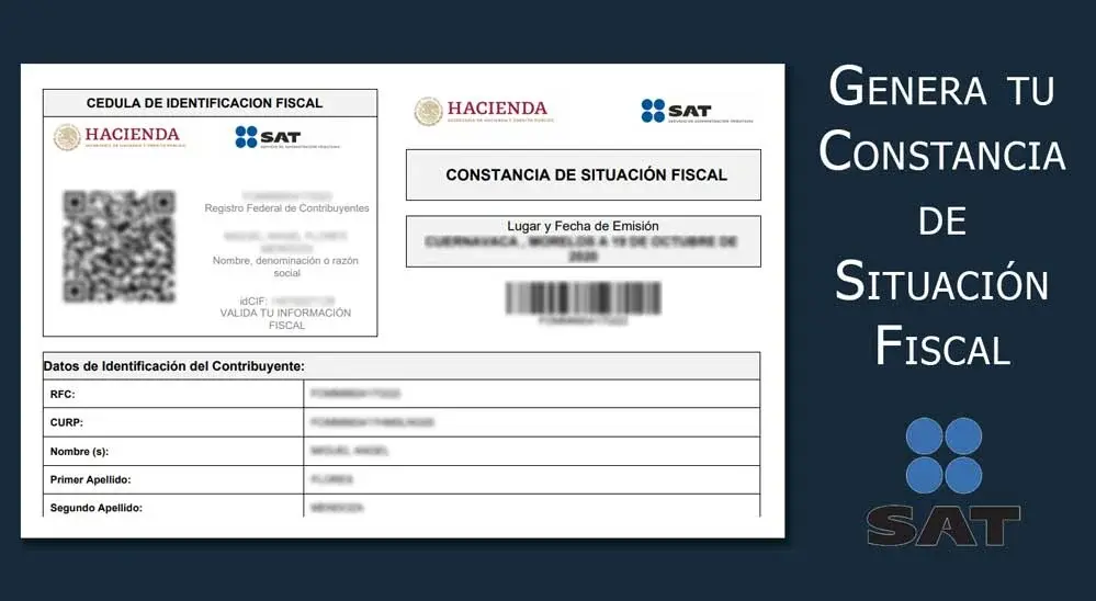 RFC CON IDCIF | Servicio: 8 am a 9 pm